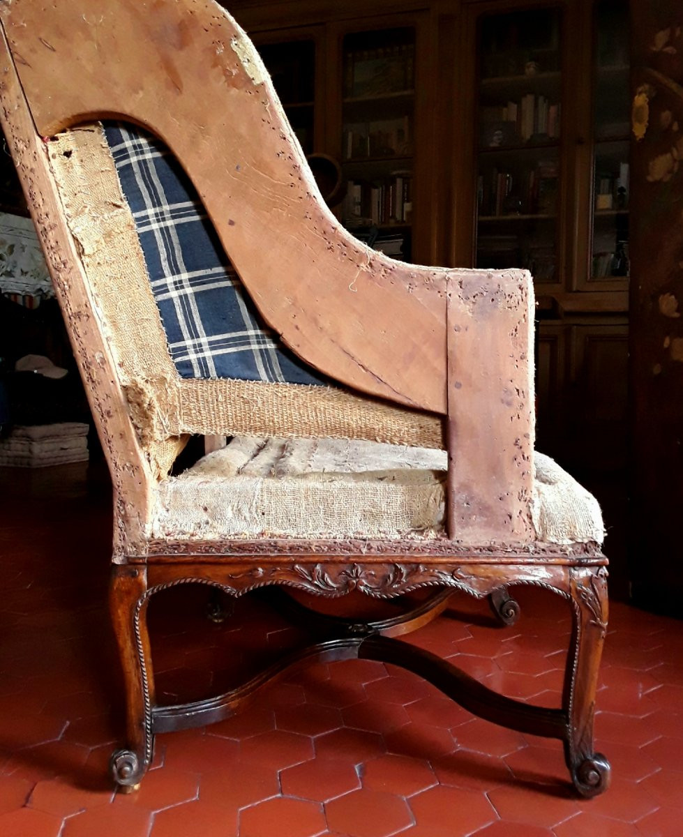 Regency Period Sofa With Cheeks.-photo-2