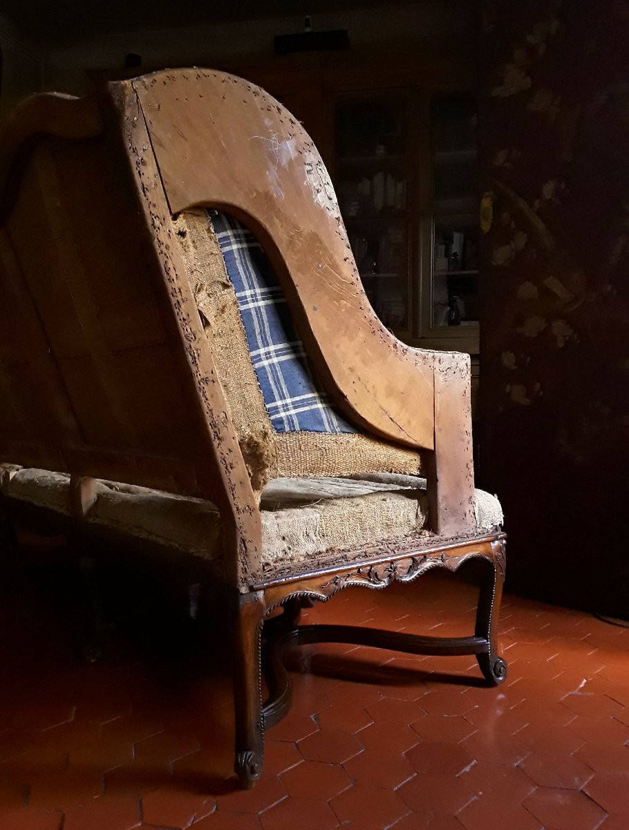 Regency Period Sofa With Cheeks.-photo-5