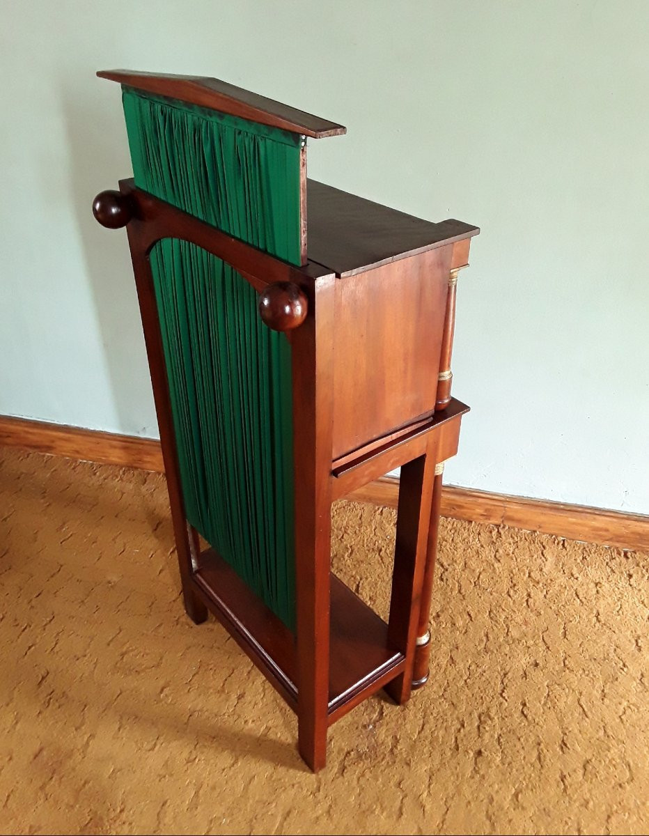 Empire Period Travel Cabinet.-photo-3