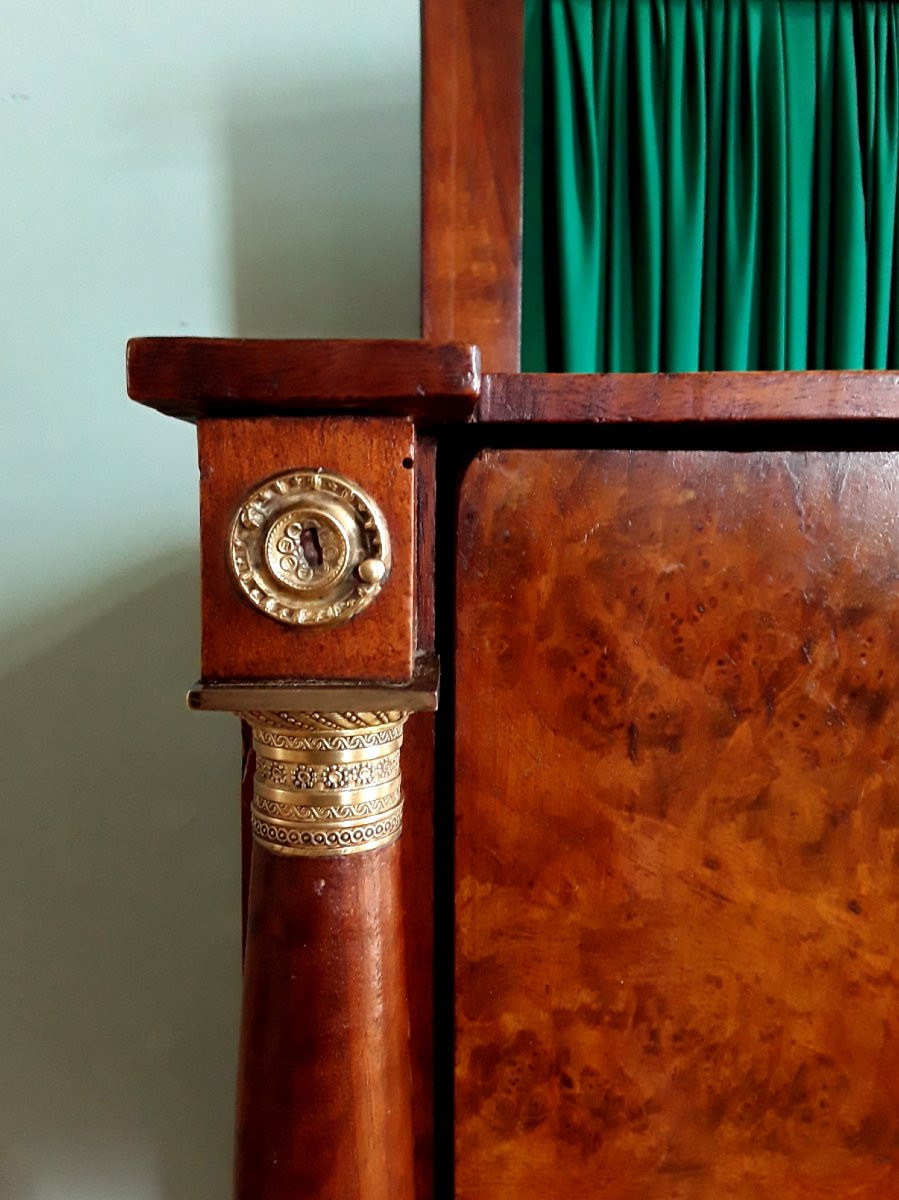 Empire Period Travel Cabinet.-photo-6