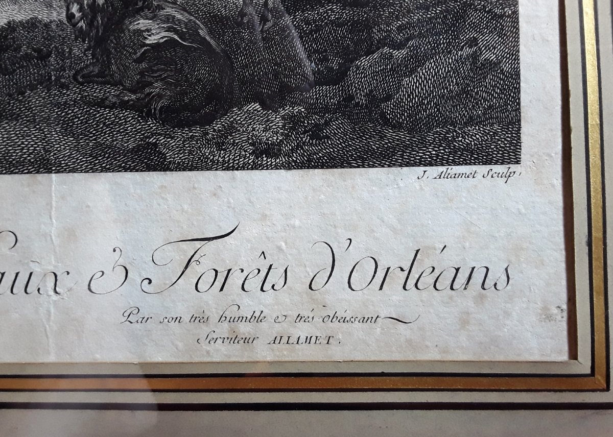 Grande gravure XVIII ème. "Port de Gênes"-photo-7