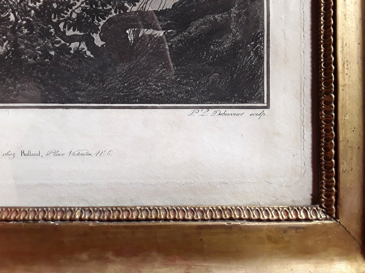 Importante chasse à courre. Carle Vernet - Debucourt. -photo-5