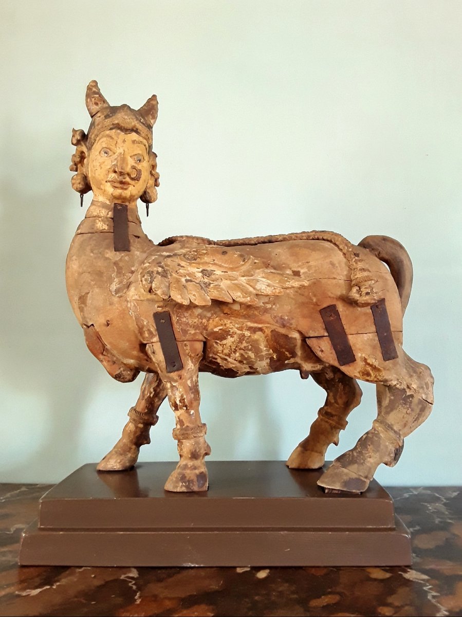 Large Sculpture Of Surabhi ( H 87 Cm )