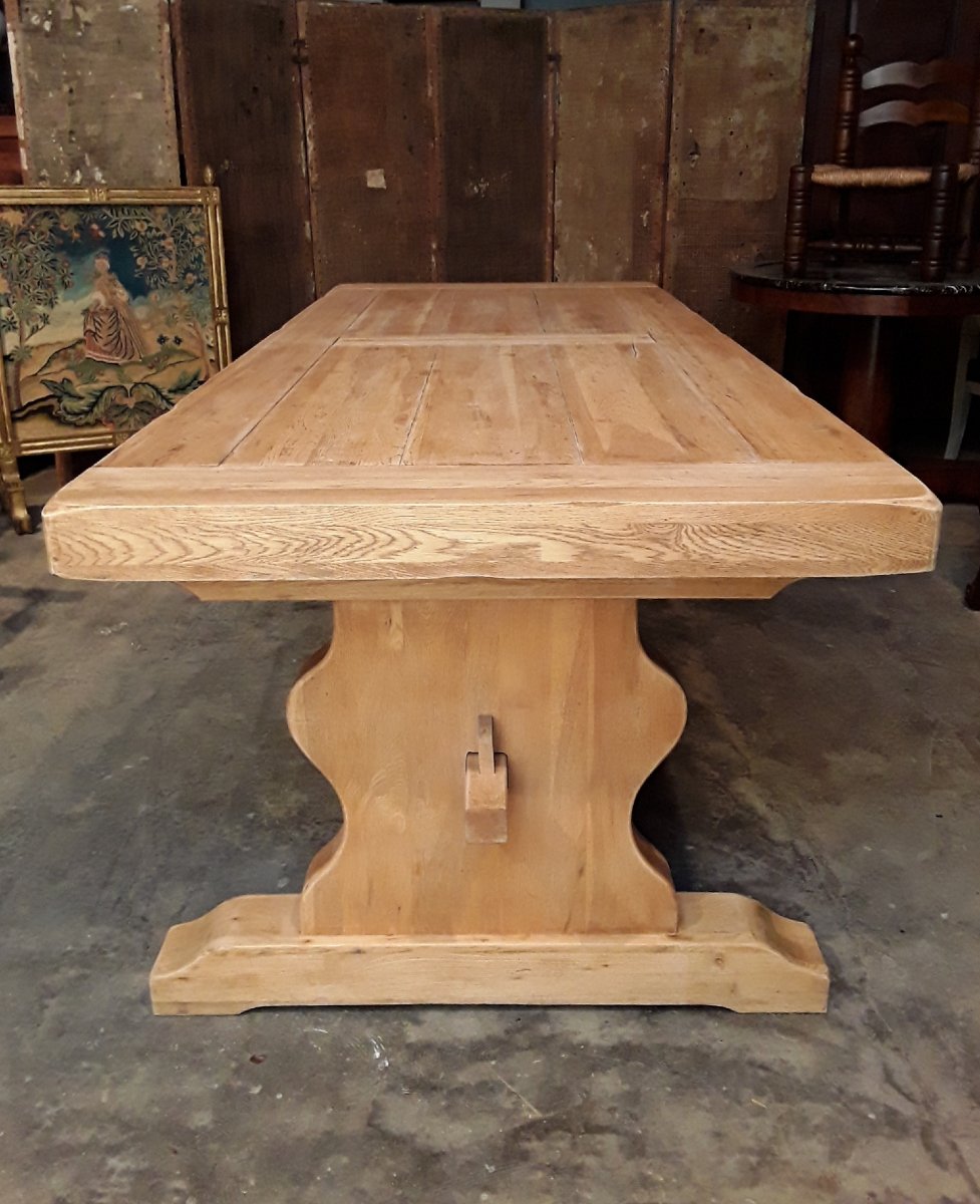 Large Dining Table From The 1950s.-photo-2