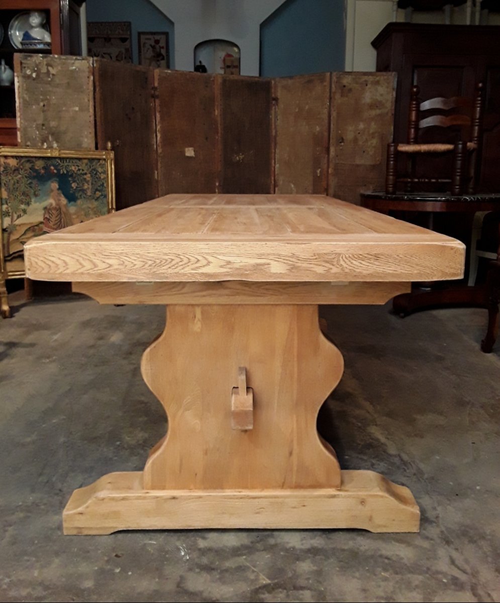 Large Dining Table From The 1950s.-photo-2