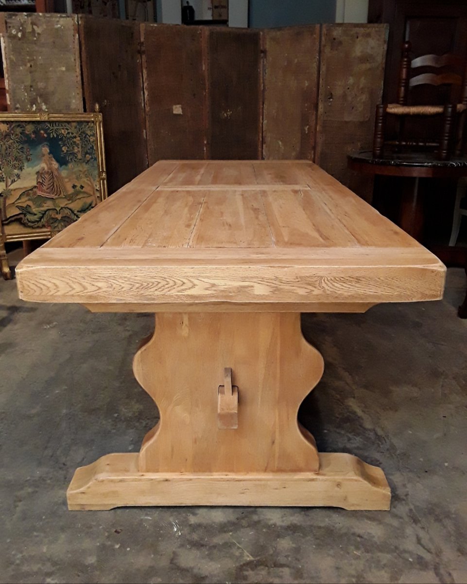 Large Dining Table From The 1950s.-photo-5