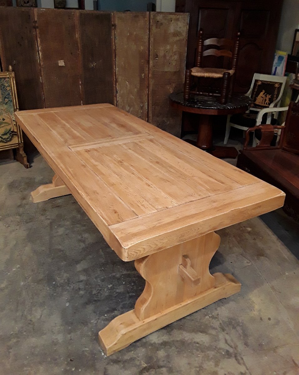Large Dining Table From The 1950s.-photo-8