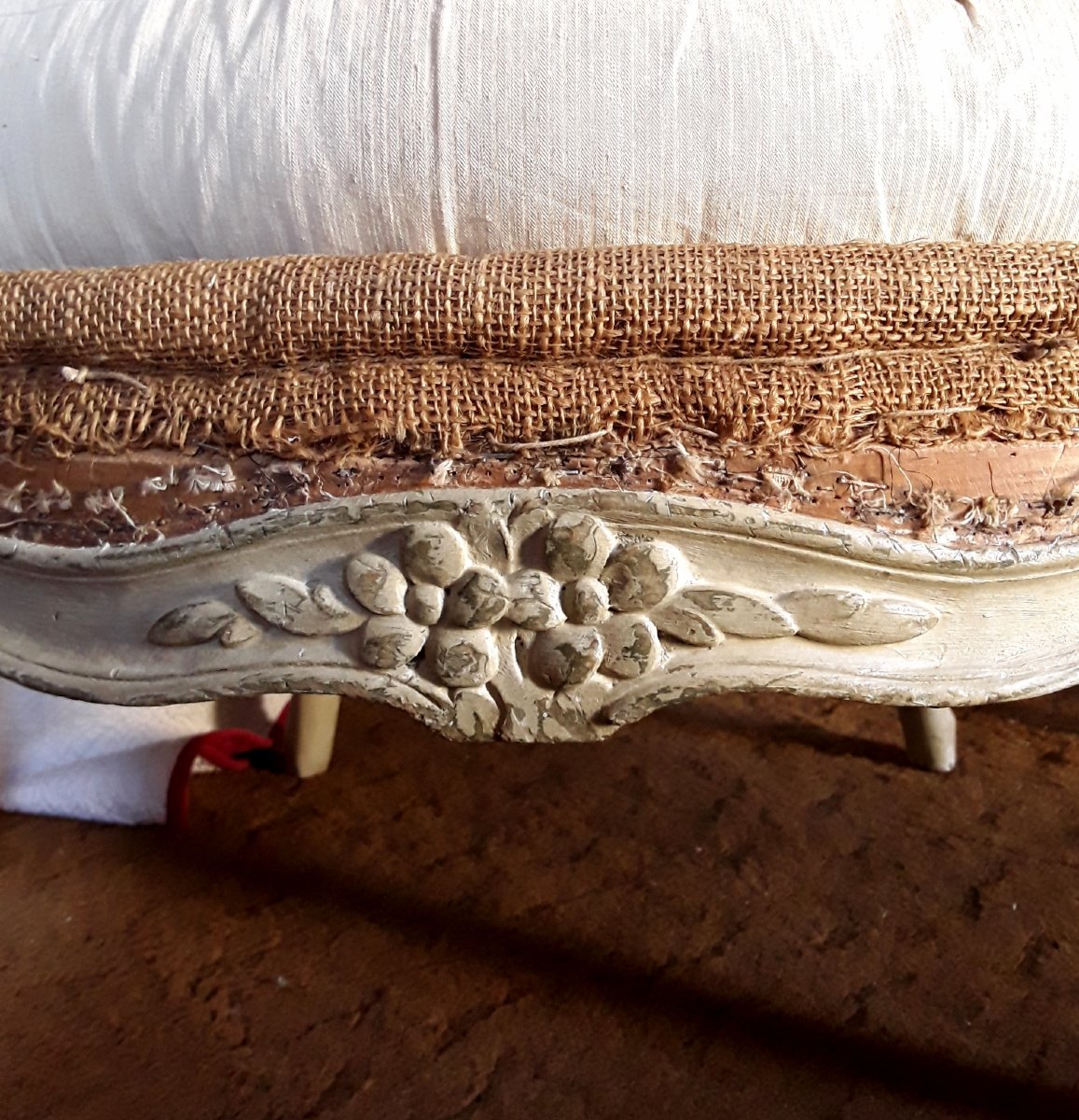 Paire de bergères d'époque Louis XV. -photo-2