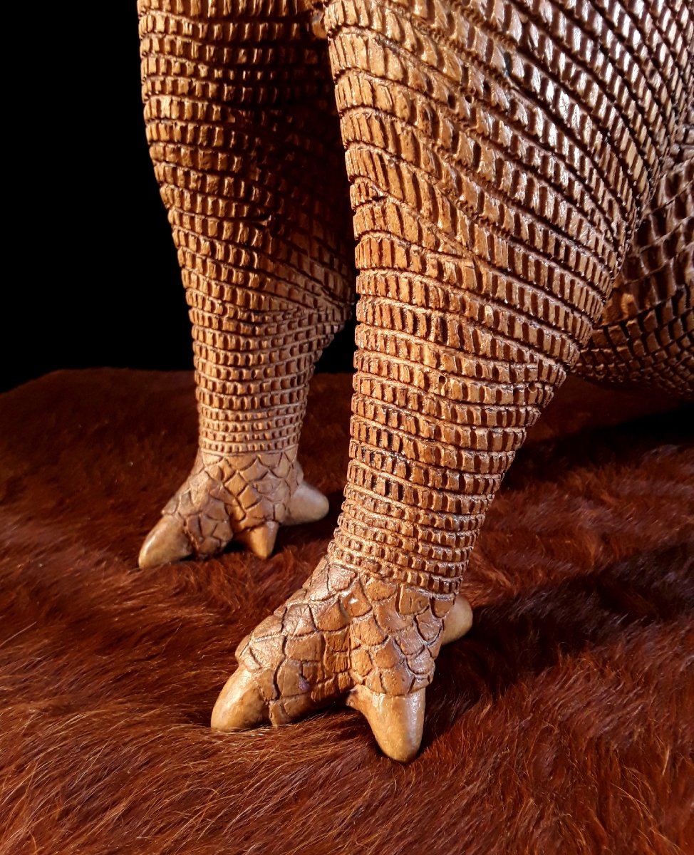 Grande sculpture d'Art Populaire (folk art). -photo-7