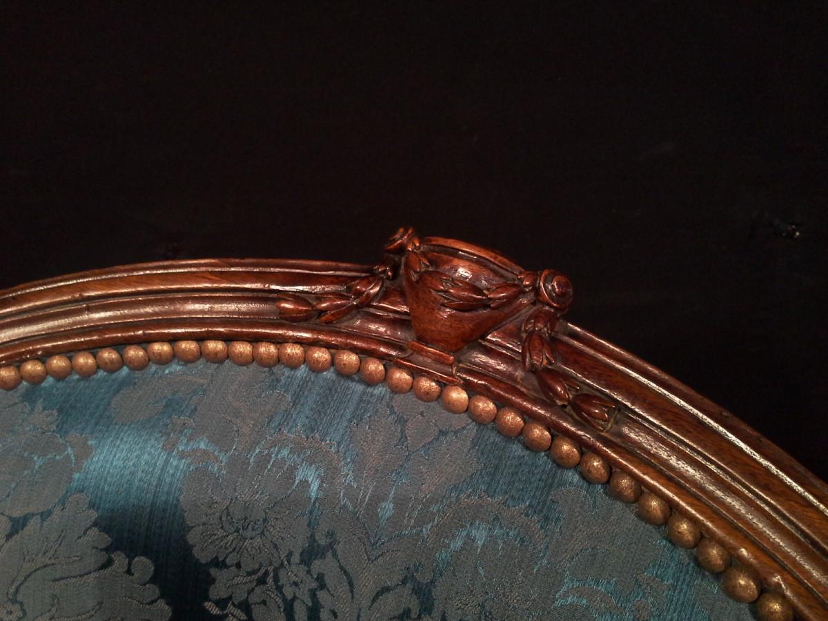 Bergère d'époque Louis XV. -photo-4