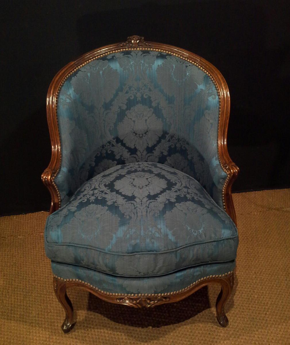 Bergère d'époque Louis XV. -photo-6