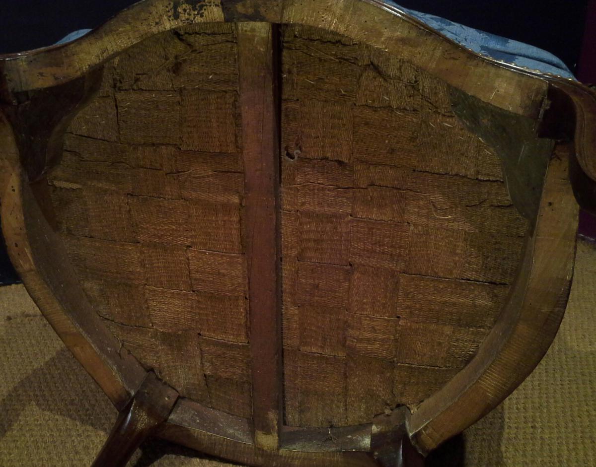 Bergère d'époque Louis XV. -photo-7
