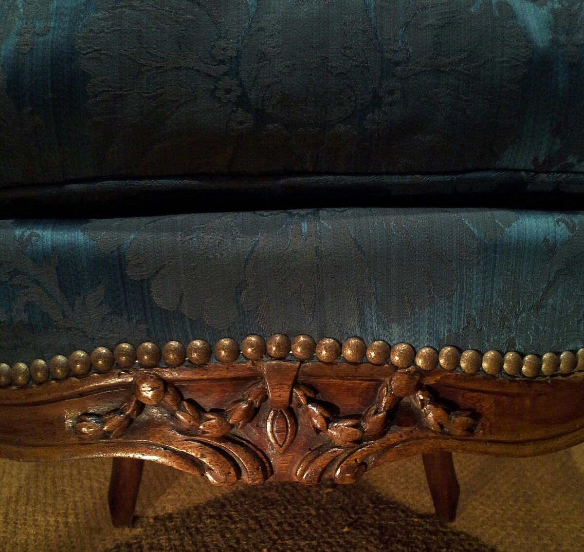 Bergère d'époque Louis XV. -photo-8