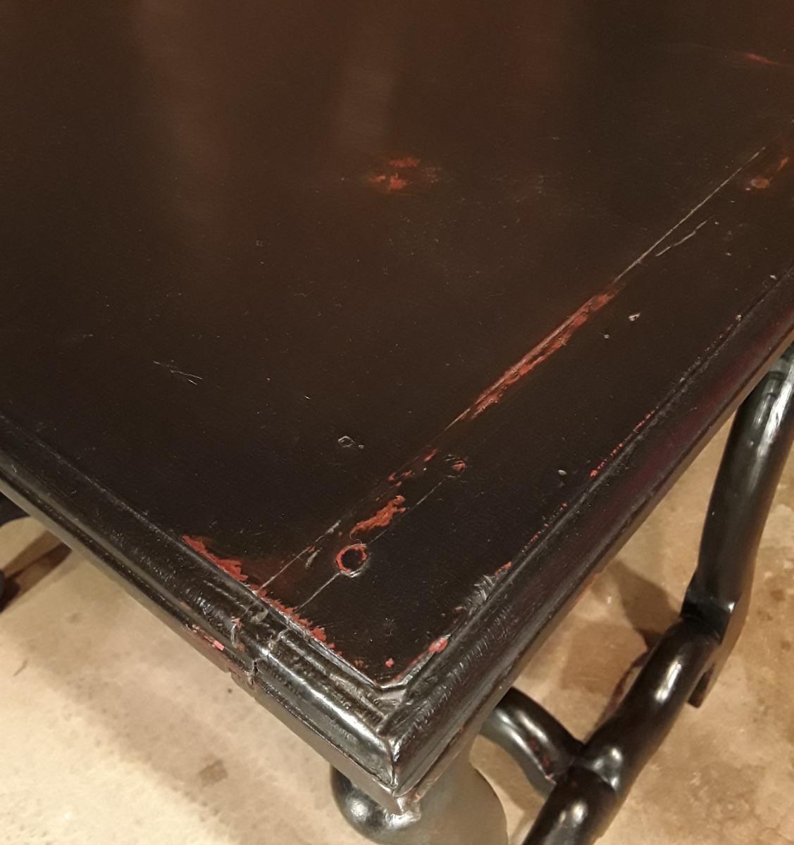 Louis XIV Period Table.-photo-3