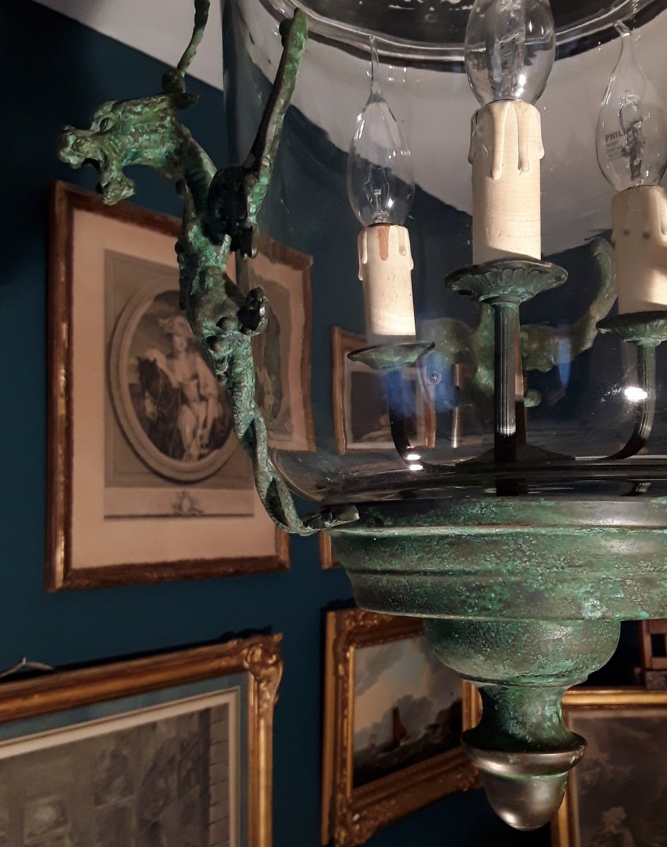 Antique Style Lantern. 112 Cm High.-photo-2
