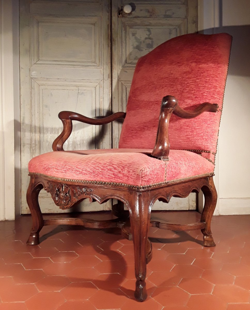 Large Regency Period Armchair.-photo-4