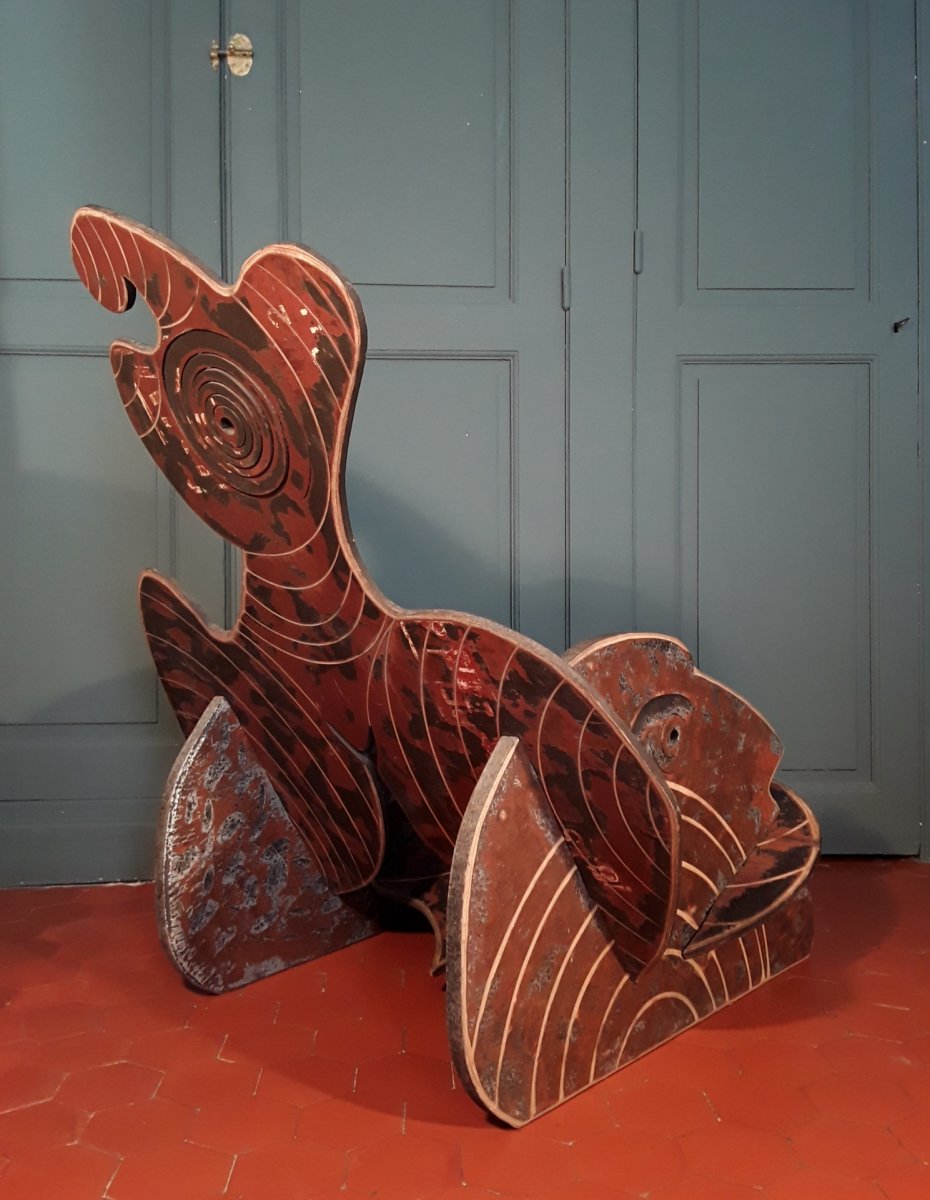 Fauteuil -sculpture.  Tanguy Flot.-photo-2