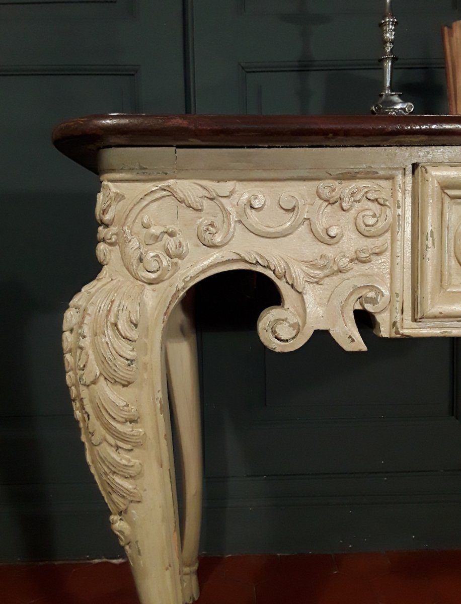 Regency Style Middle Table.-photo-5