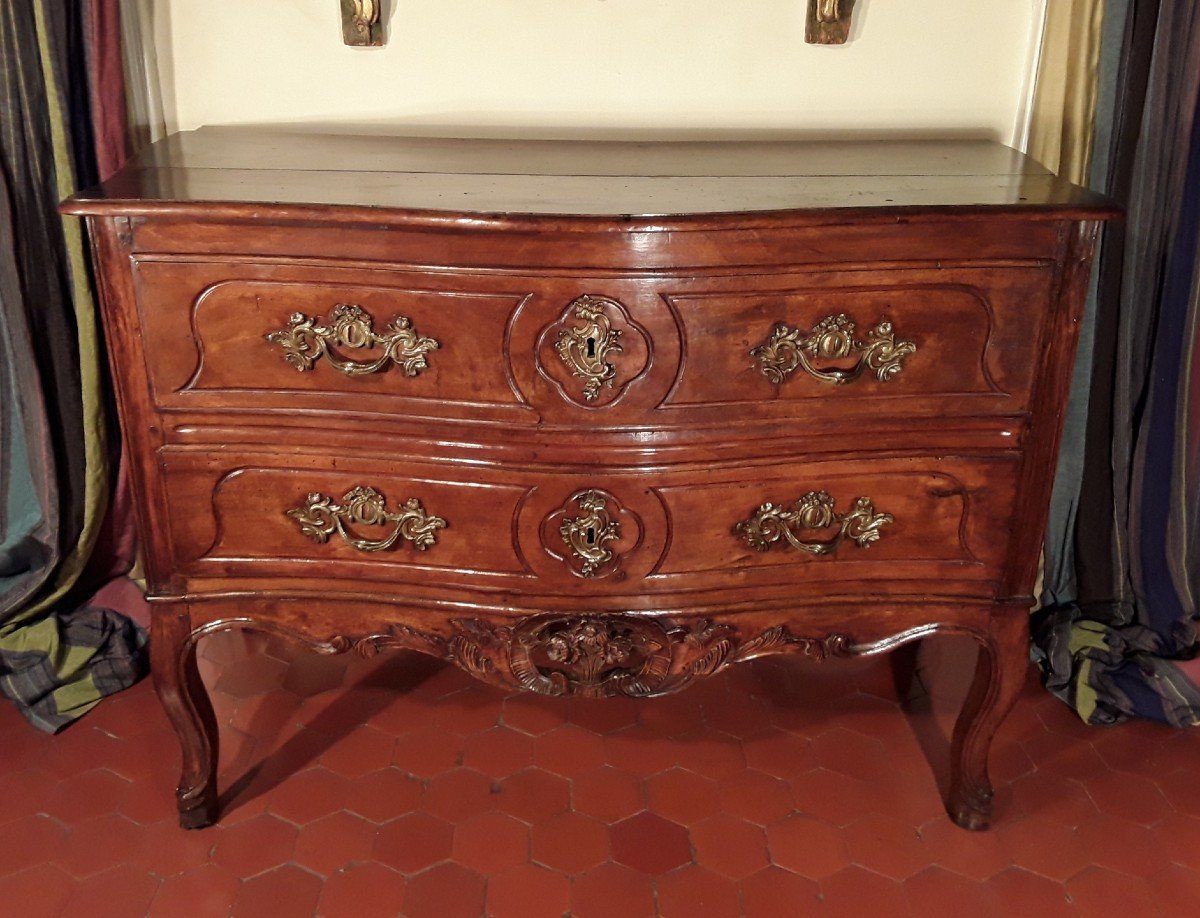 Commode Provençale d'époque XVIII ème. -photo-3