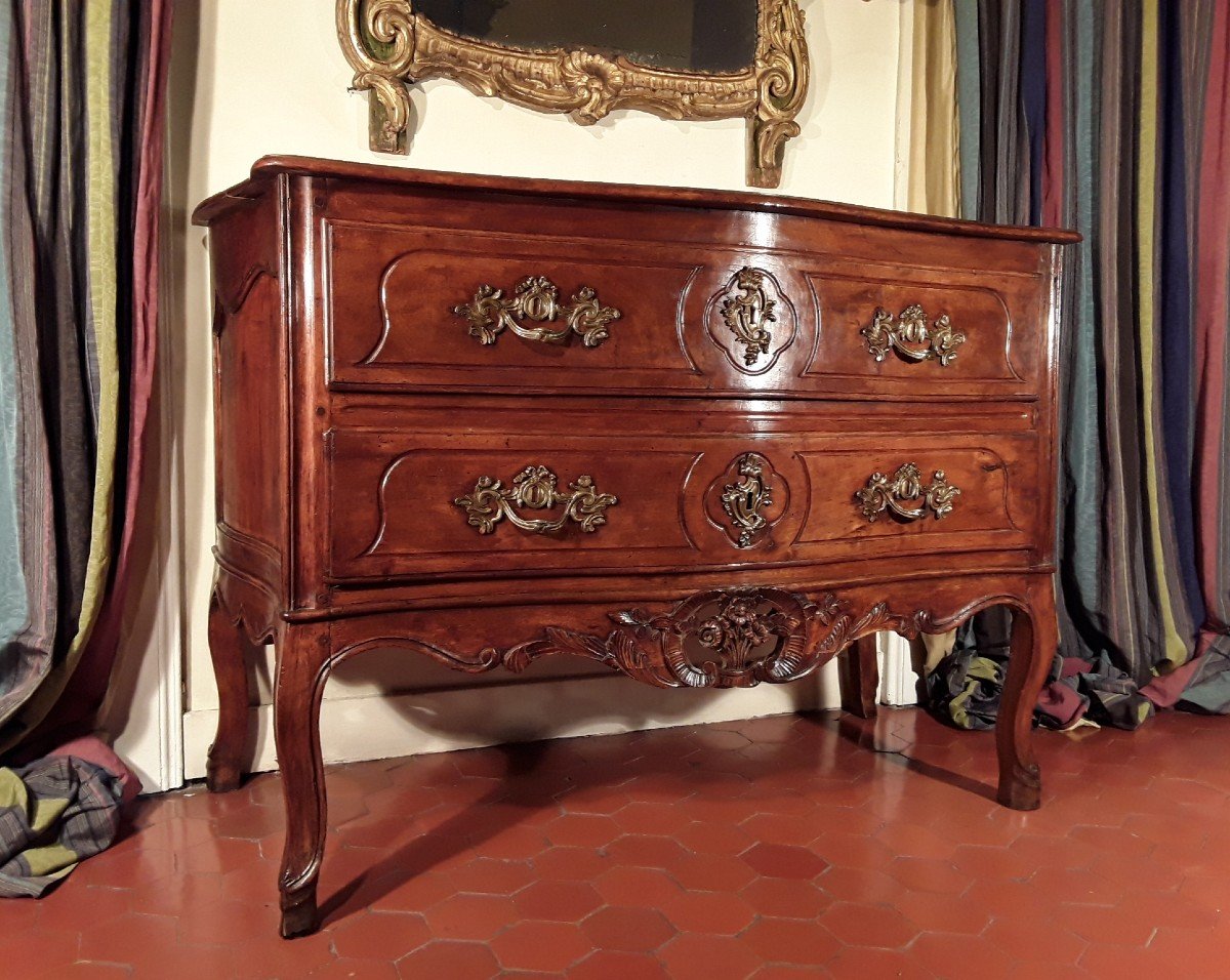 Commode Provençale d'époque XVIII ème. -photo-4