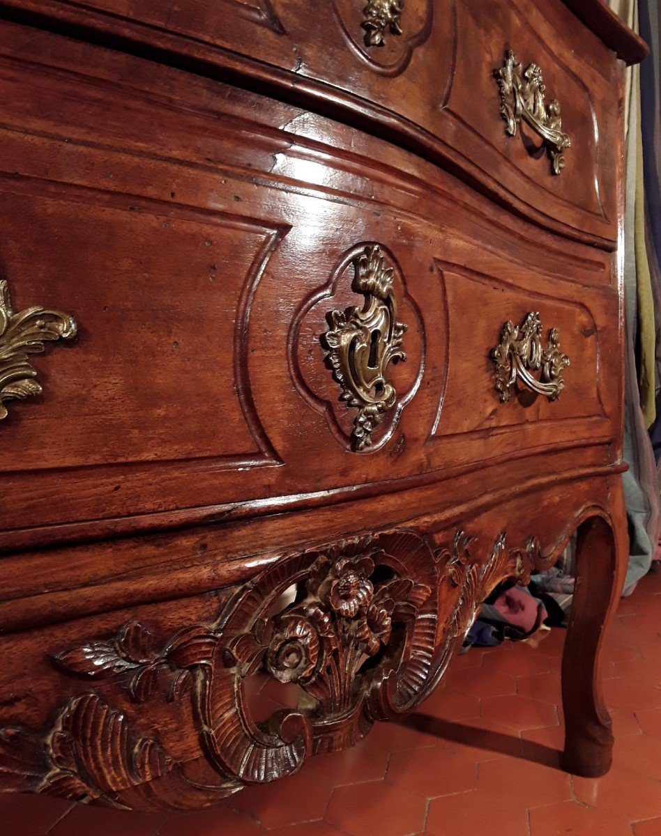 Commode Provençale d'époque XVIII ème. -photo-3