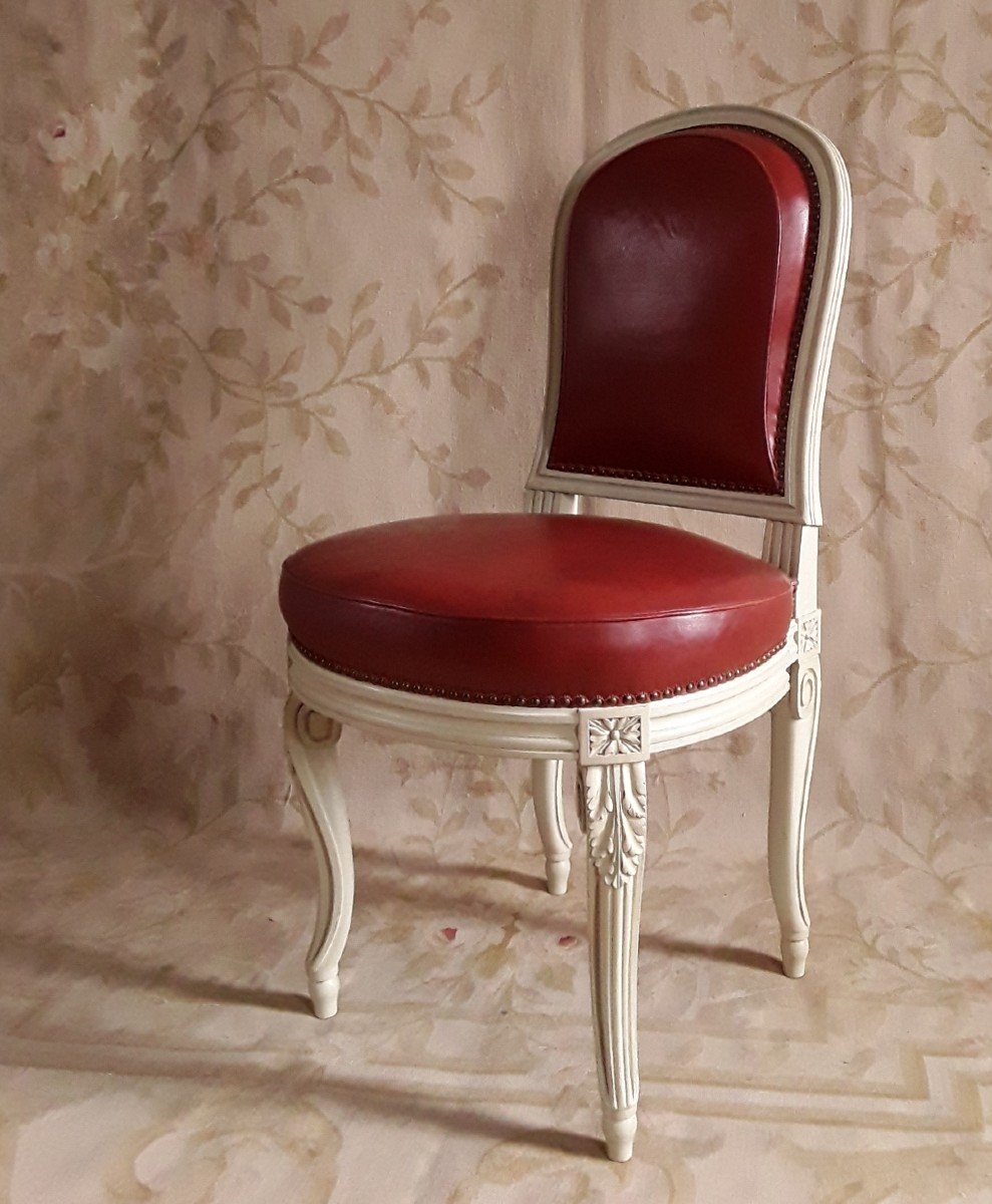 Suite De Sept Chaises d'Après G. Jacob.-photo-4