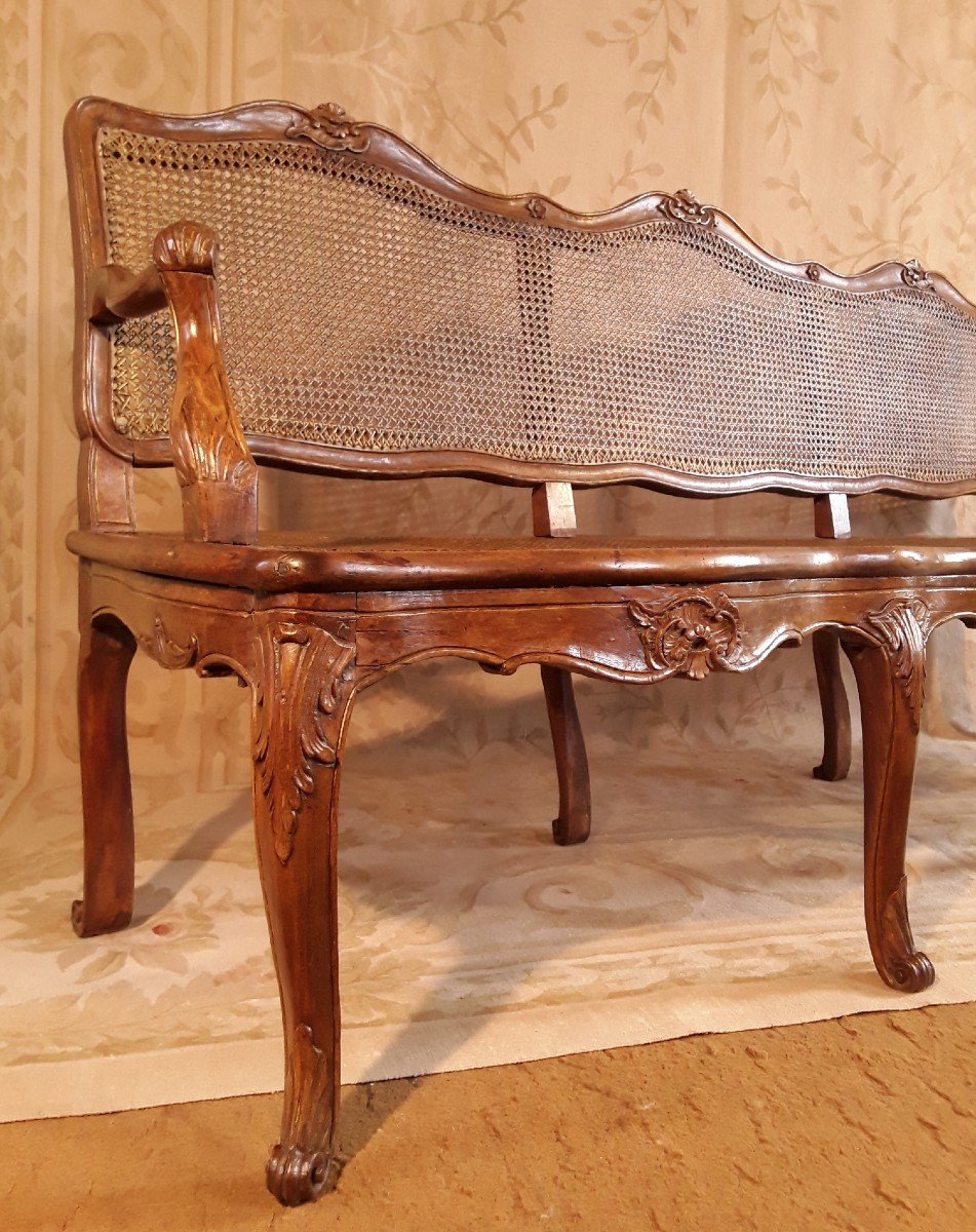 Regency Period Bench At Fond De Canne.-photo-2