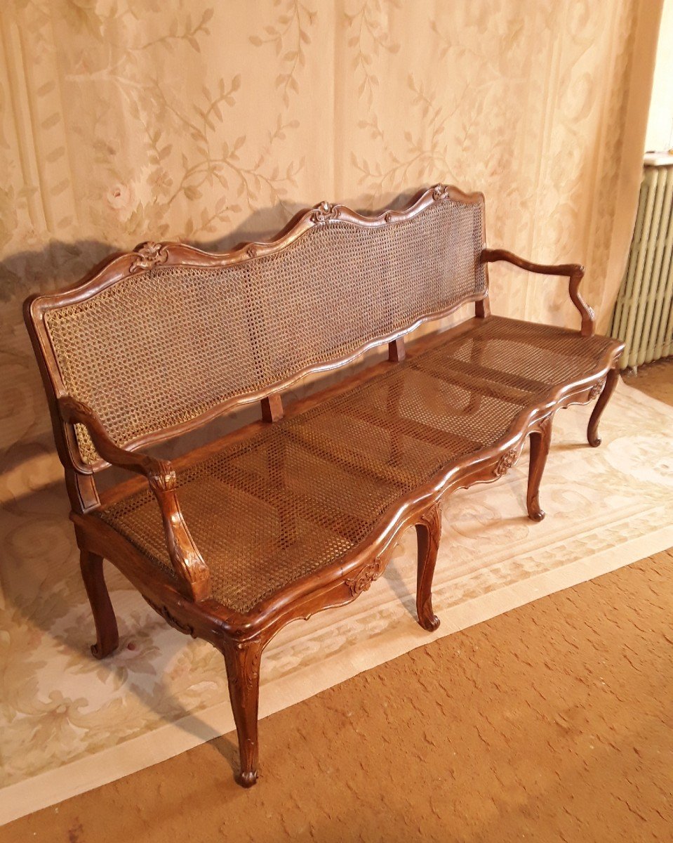 Regency Period Bench At Fond De Canne.-photo-2