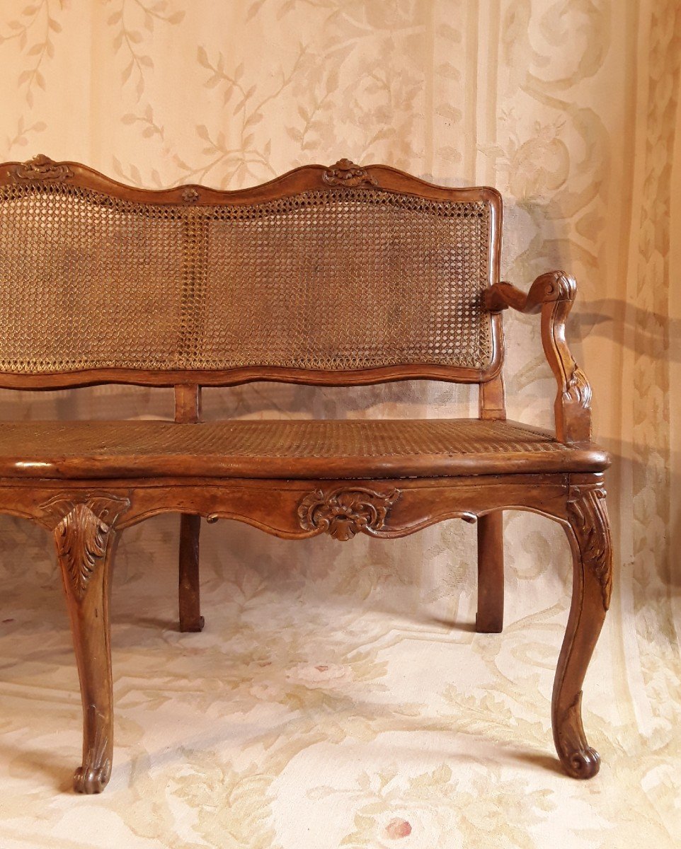 Regency Period Bench At Fond De Canne.-photo-3
