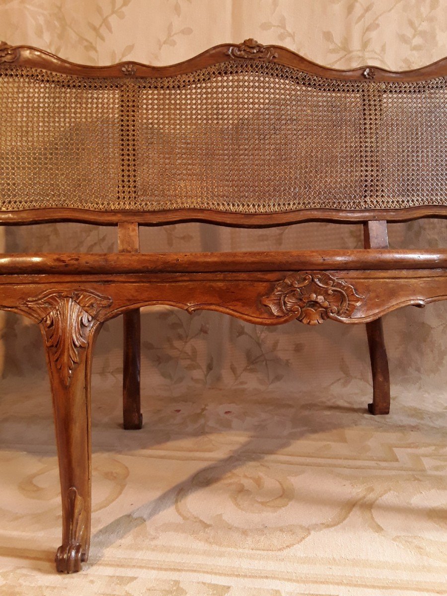 Regency Period Bench At Fond De Canne.-photo-4