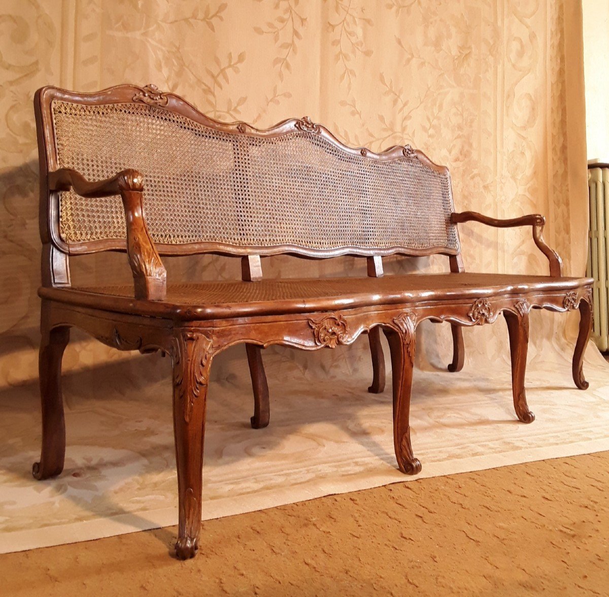 Regency Period Bench At Fond De Canne.