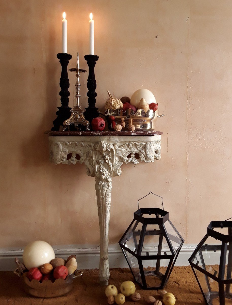 Small Provençal Console From The Louis XV Period.-photo-8