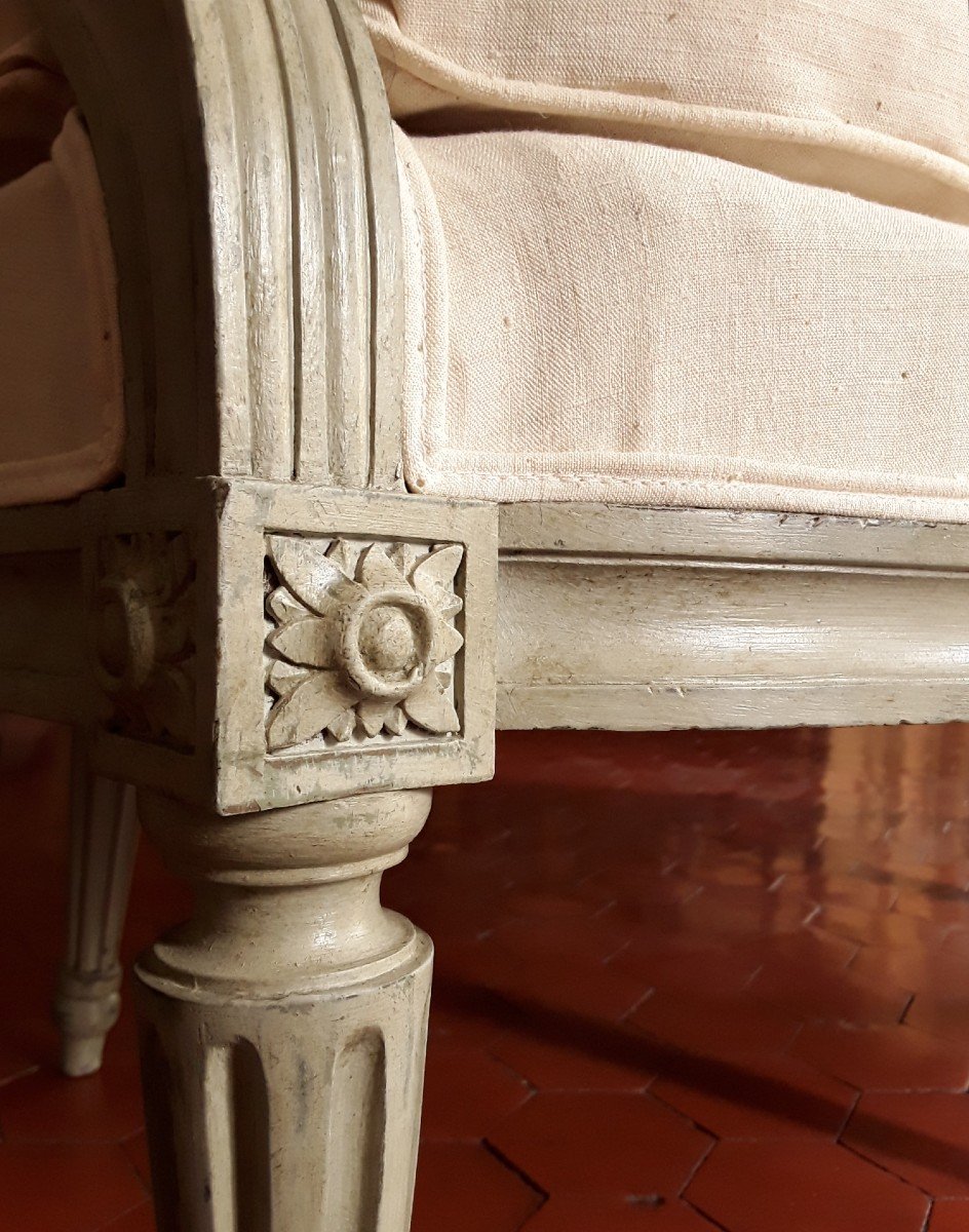 Provençal Sofa From The Louis XVI Period.-photo-2