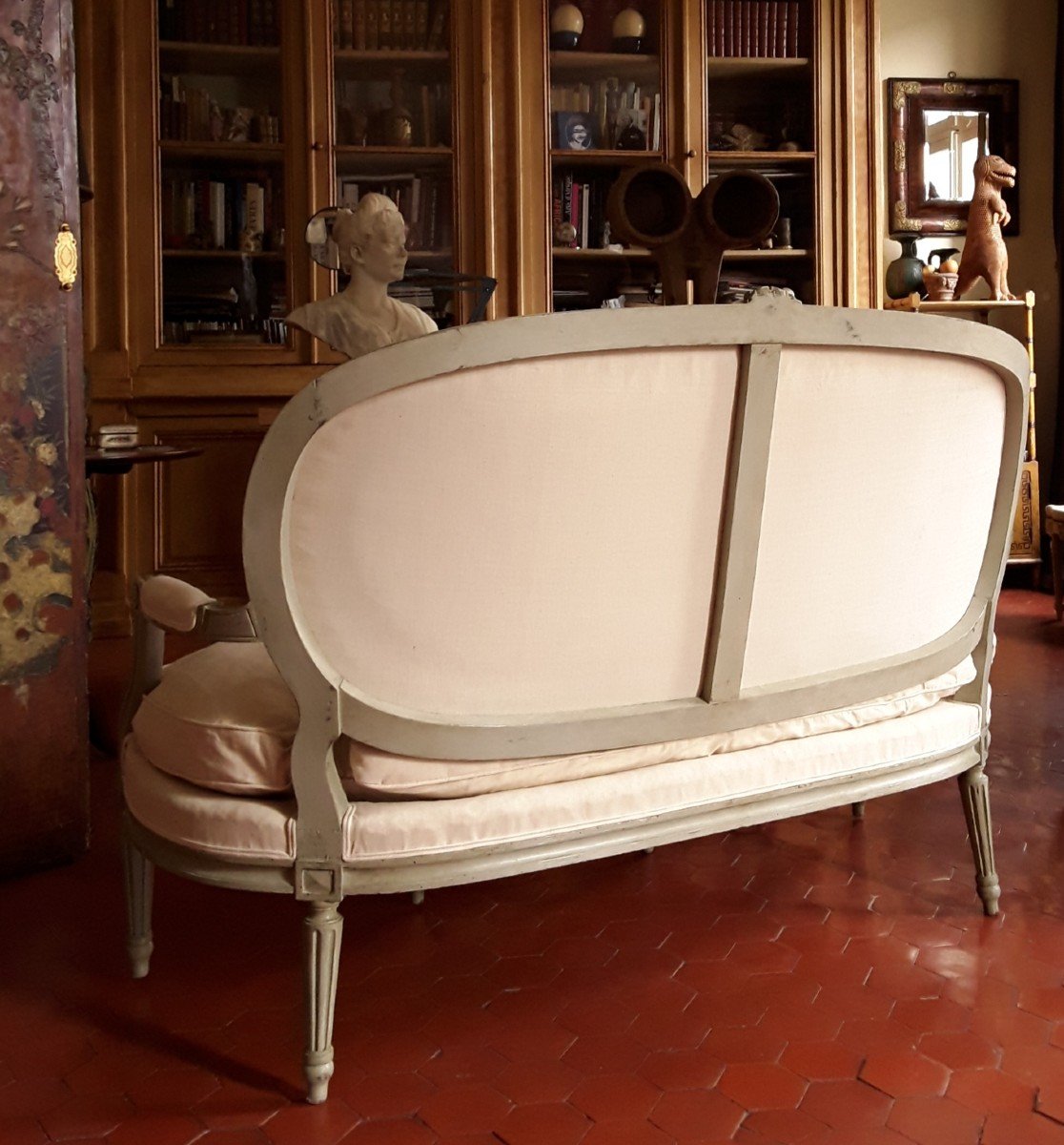 Provençal Sofa From The Louis XVI Period.-photo-7