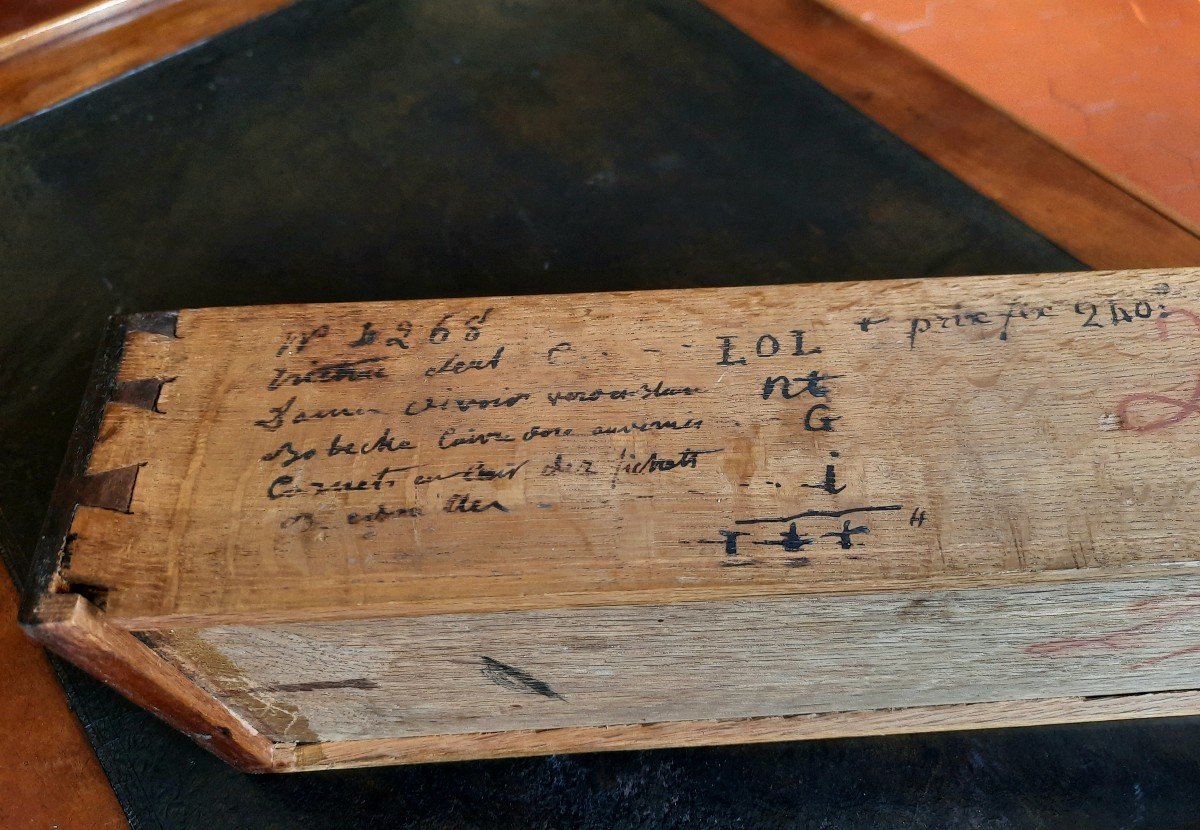 Table Tric Trac d'époque Louis XVI. -photo-8