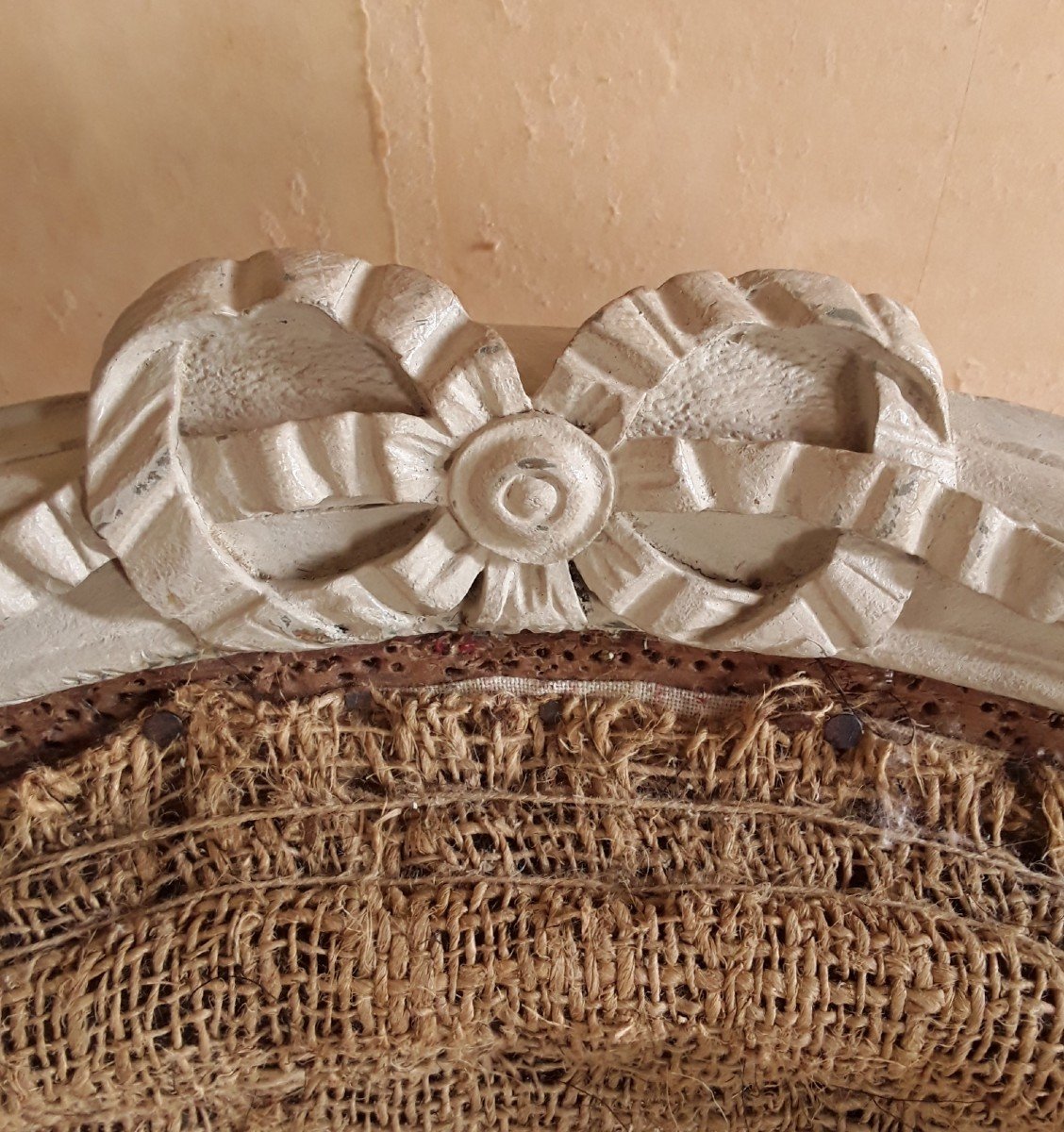 Fauteuil de François Geny .Époque XVIII. -photo-1