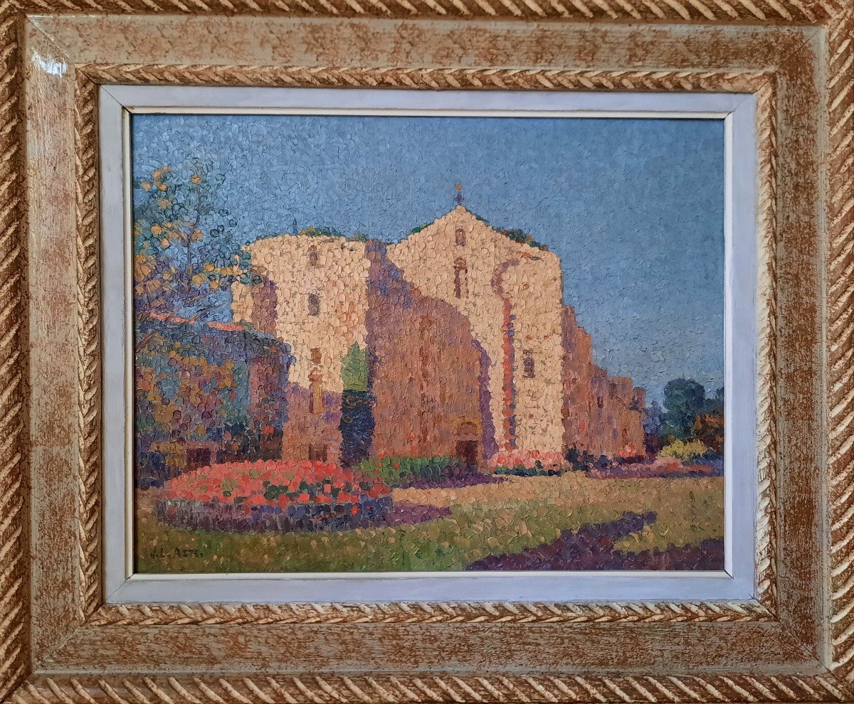 Cathédrale De Maguelone Par J.l. Asté. -photo-2