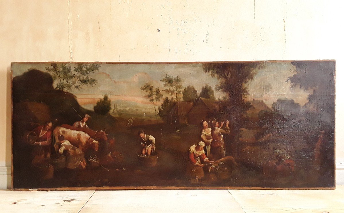 Francesco Bassano.  " L' Automne".-photo-3