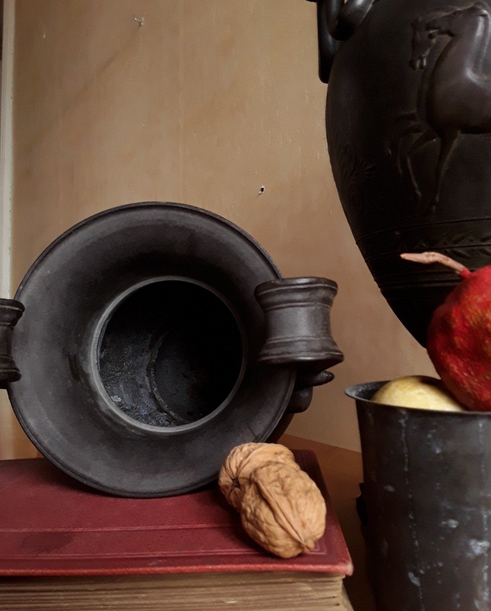 Grande Paire De Vases à l'Antique. -photo-6