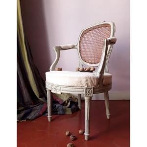 Fauteuil Provençal d'époque Louis XVI. 