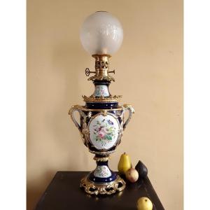 Large Bayeux Porcelain Lamp. (portrait Lxvi).