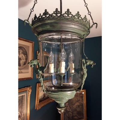 Antique Style Lantern. 112 Cm High.