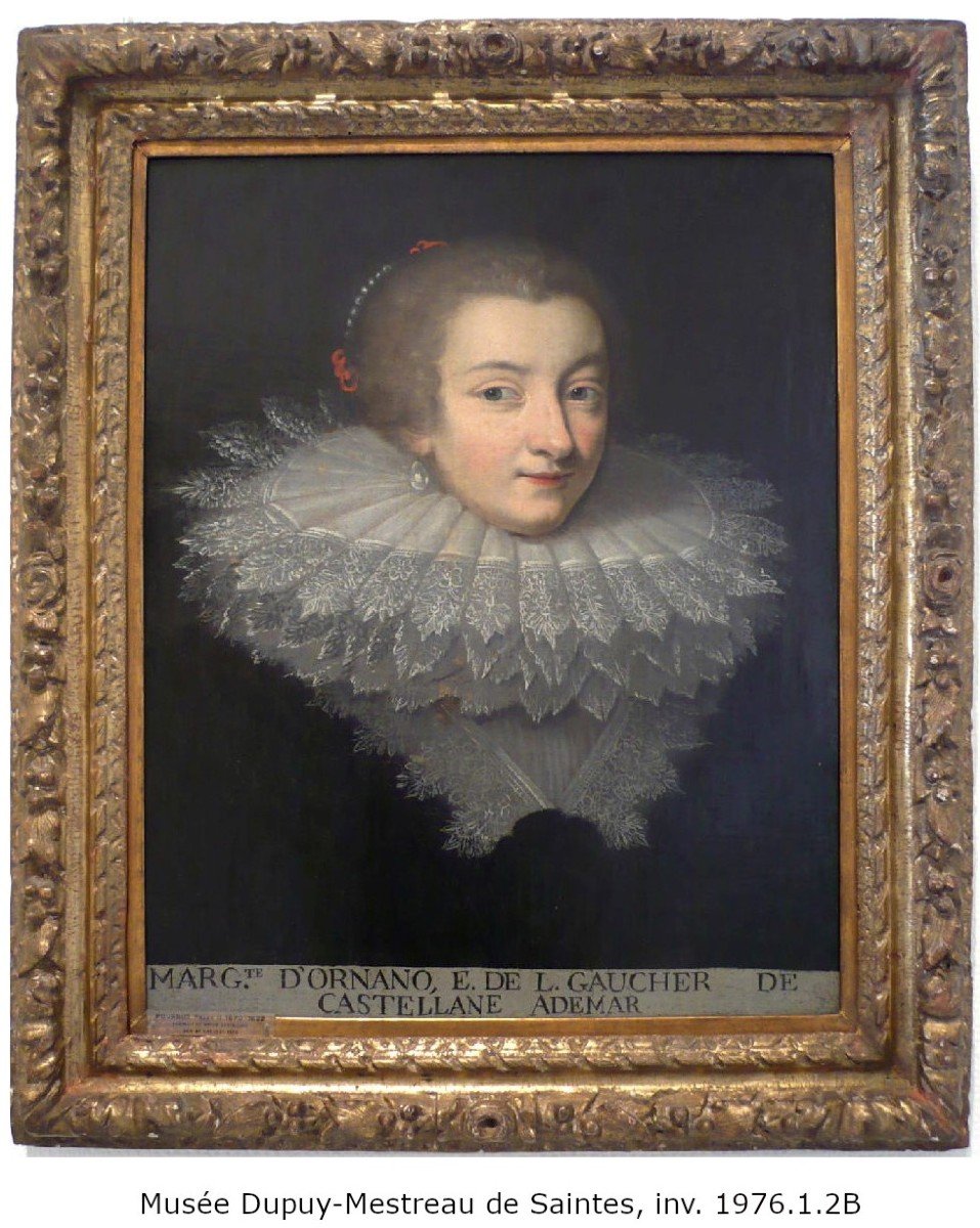  Portrait De Marguerite D’ornano, Comtesse De Grignan, Entourage De Daniel Dumonstier-photo-1