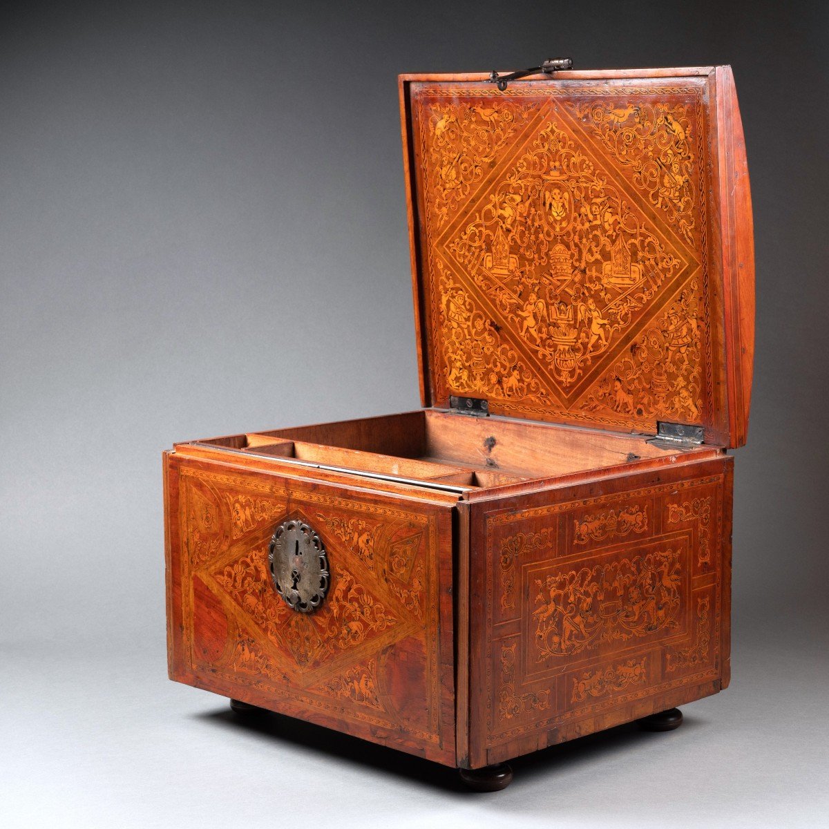 17th Century Marquetry Cabinet, Oaxaca, Mexico-photo-2