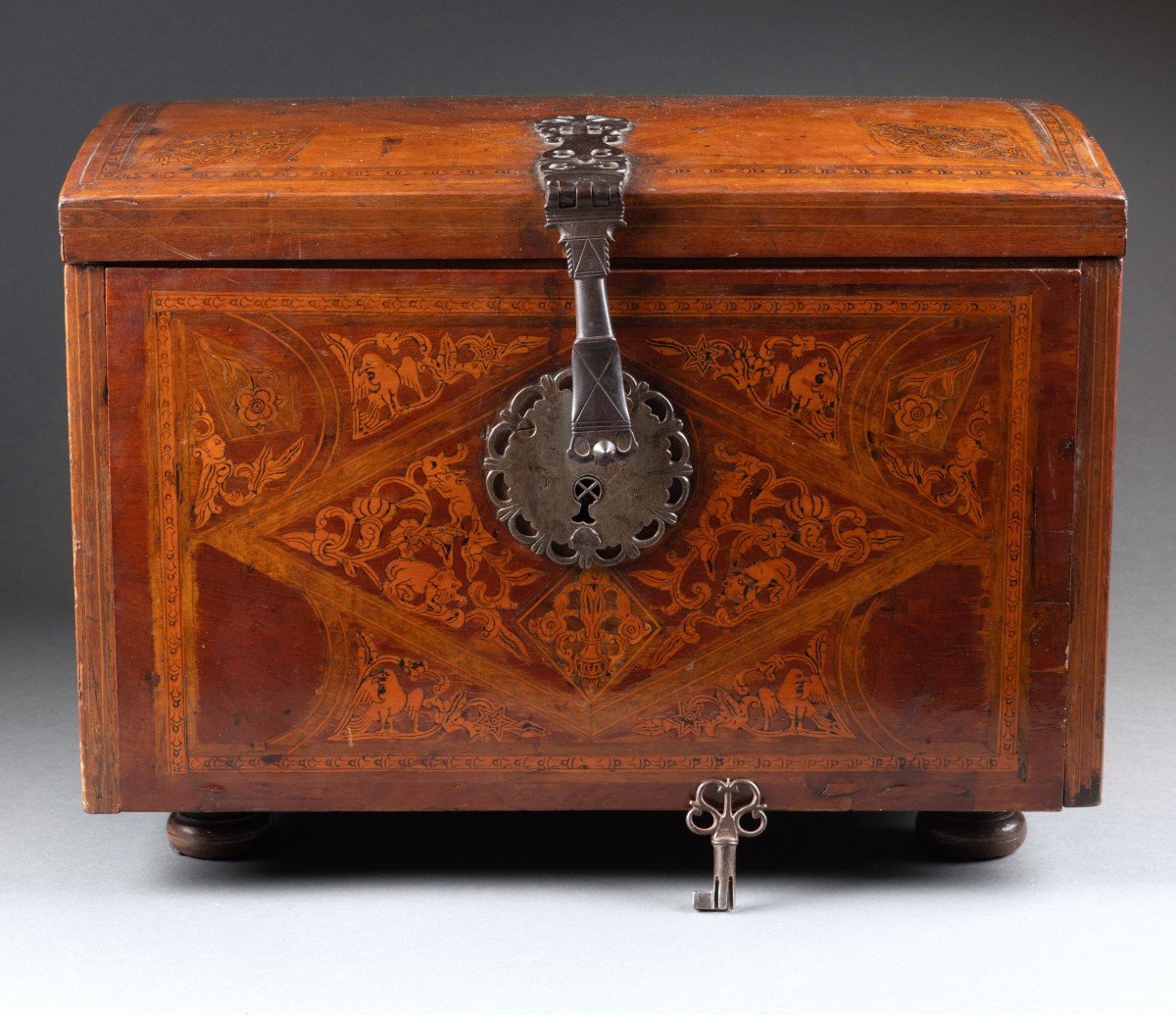 17th Century Marquetry Cabinet, Oaxaca, Mexico-photo-1