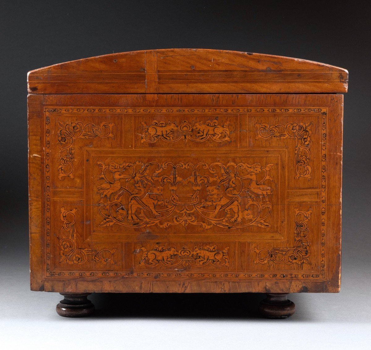 17th Century Marquetry Cabinet, Oaxaca, Mexico-photo-2