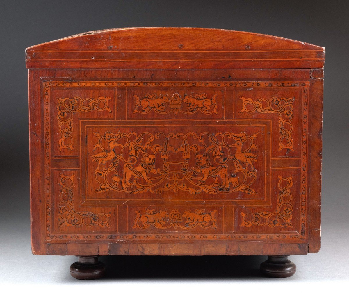 17th Century Marquetry Cabinet, Oaxaca, Mexico-photo-3