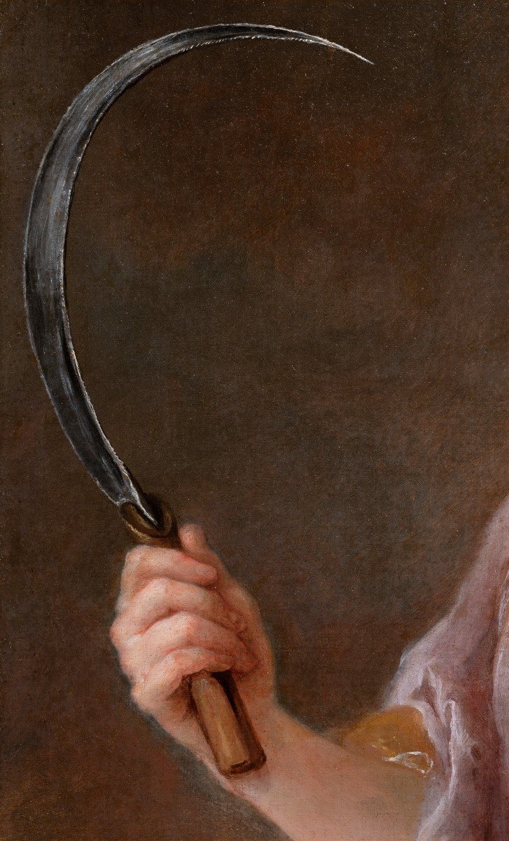 François De Troy (1645-1730), Portrait De Femme En Déesse Cérès, Paris, Vers 1725-photo-5
