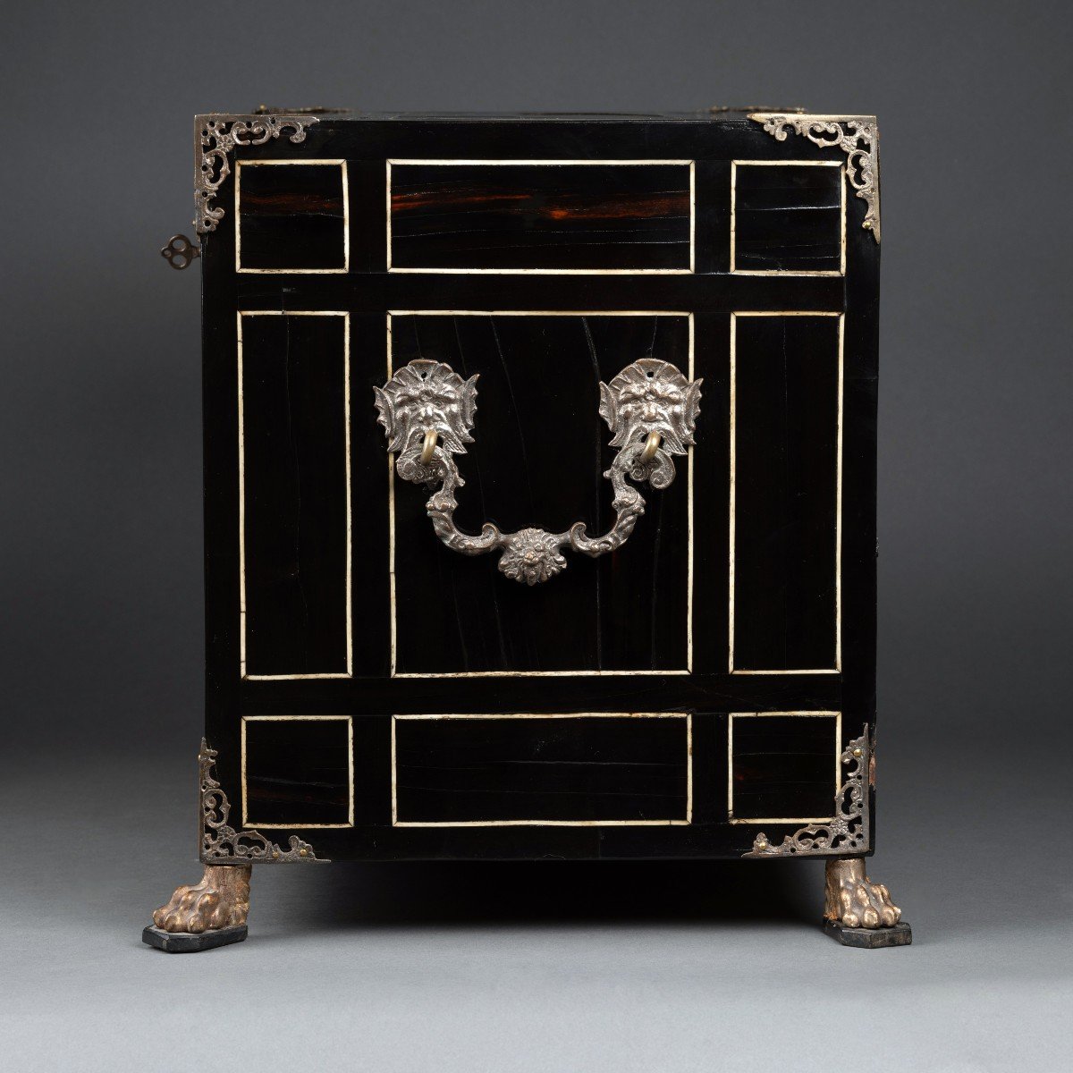 Cabinet En ébène Et Ivoire, Milan, Italie, XVIIe Siècle-photo-6