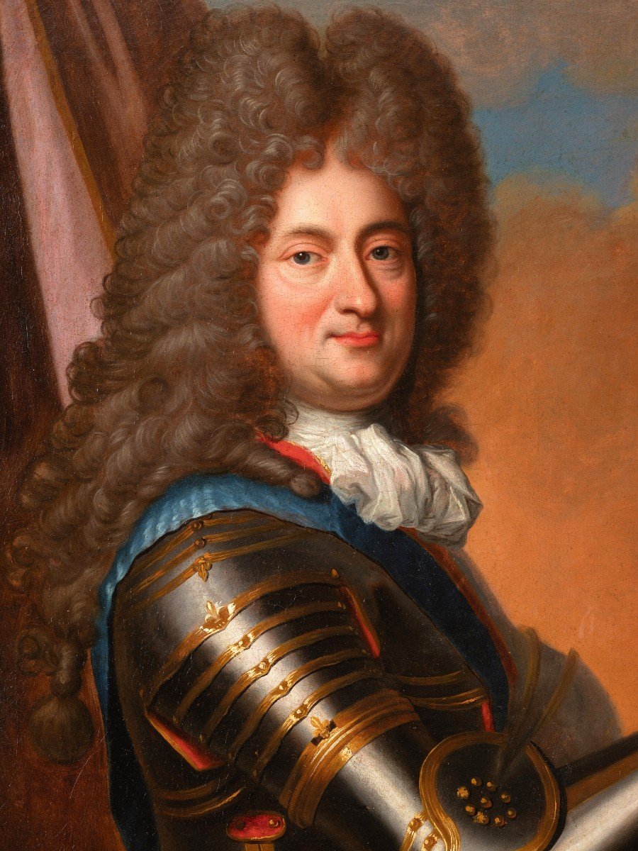 Philippe Ii, Duke Of Orléans, Workshop Of Jean Baptiste Santerre, C.1717, 18th Century-photo-3
